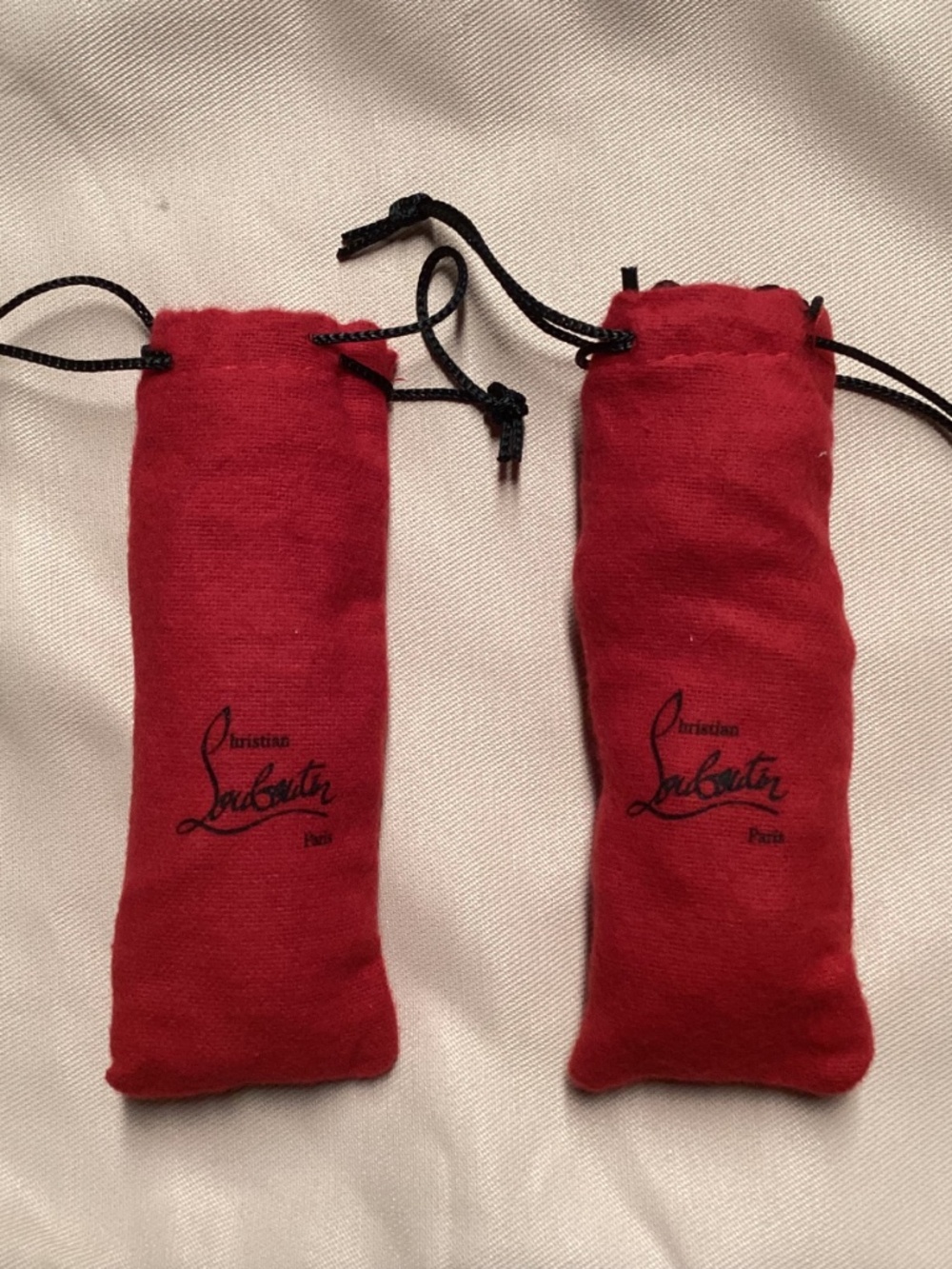 Christian Louboutin Shoe Laces - Boot Laces - Two Pairs - Picture 2 of 3